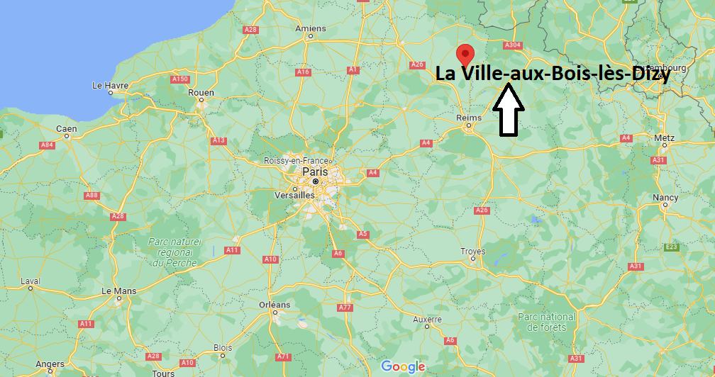 Où se trouve La Ville-aux-Bois-lès-Dizy