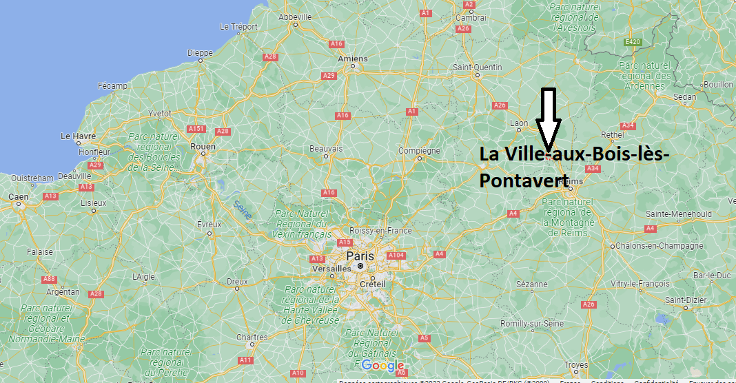 Où se trouve La Ville-aux-Bois-lès-Pontavert