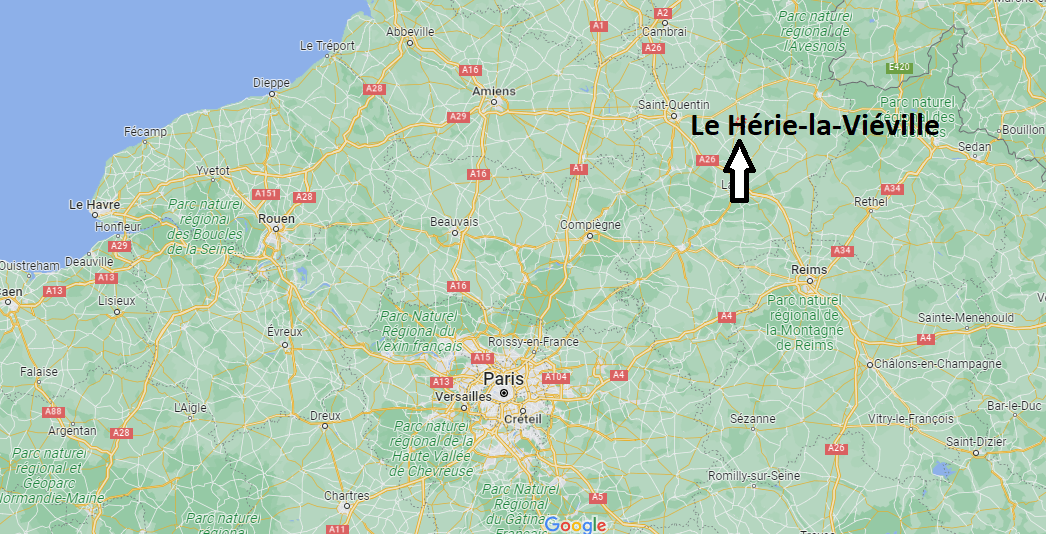 Où se trouve Le Hérie-la-Viéville