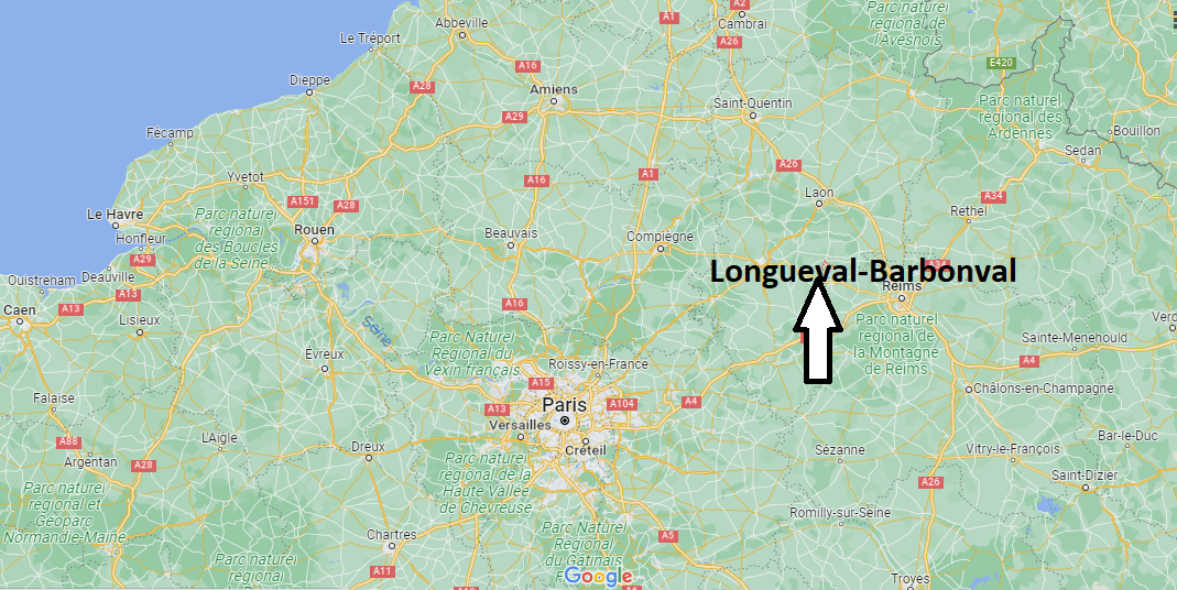 Où se trouve Longueval-Barbonval