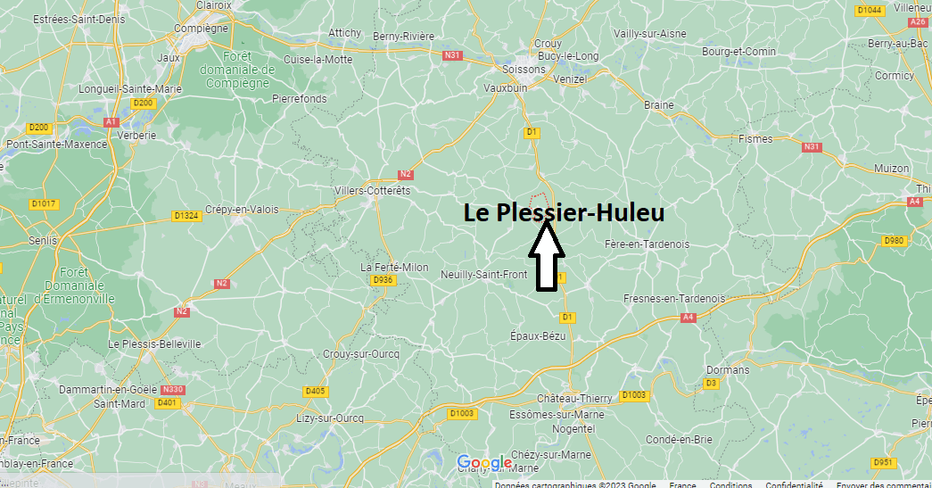 Où se situe Le Plessier-Huleu (02210)