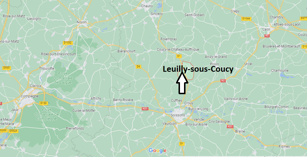 Où se situe Leuilly-sous-Coucy (02380)