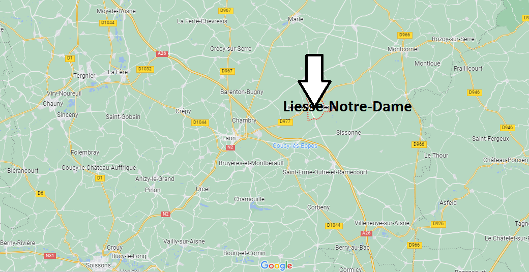 Où se situe Liesse-Notre-Dame (02350)