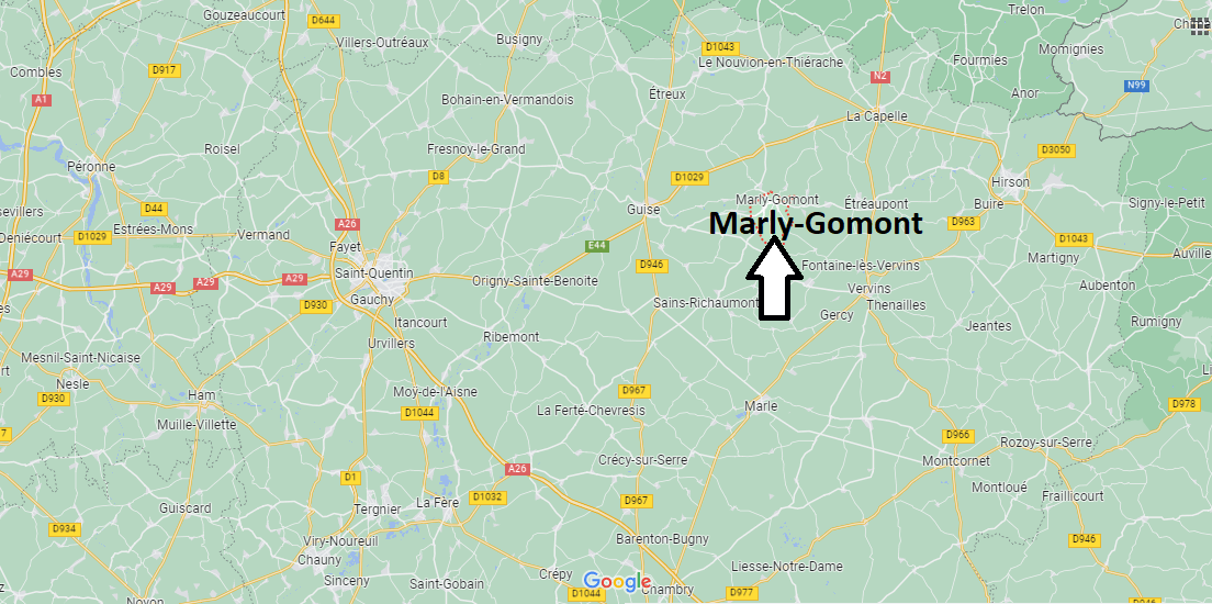 Où se situe Marly-Gomont (02120)