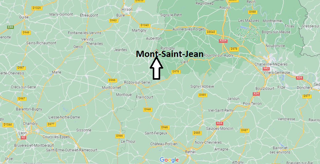 Où se situe Mont-Saint-Jean (02360)