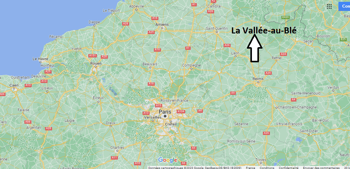 Où se trouve La Vallée-au-Blé