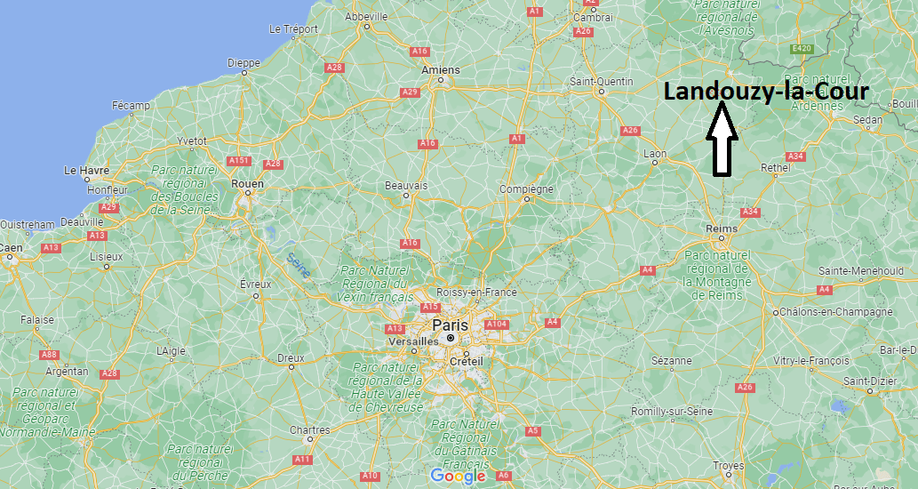 Où se trouve Landouzy-la-Cour