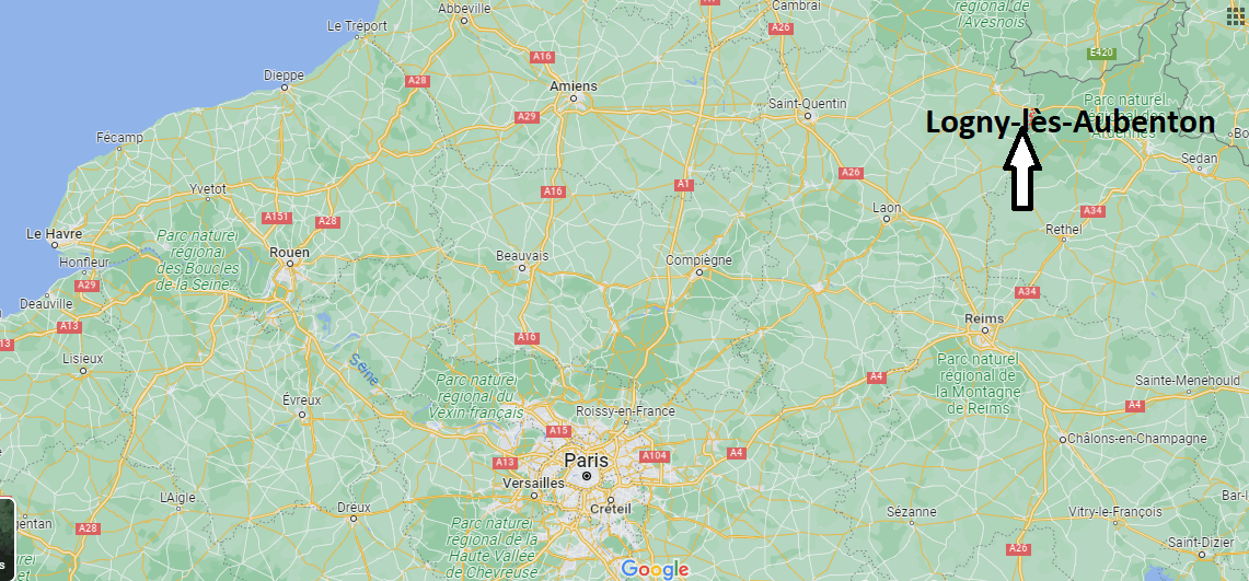Où se trouve Logny-lès-Aubenton