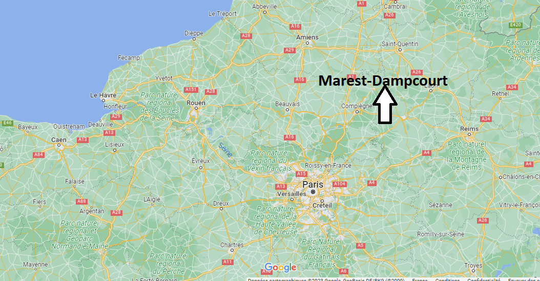 Où se trouve Marest-Dampcourt