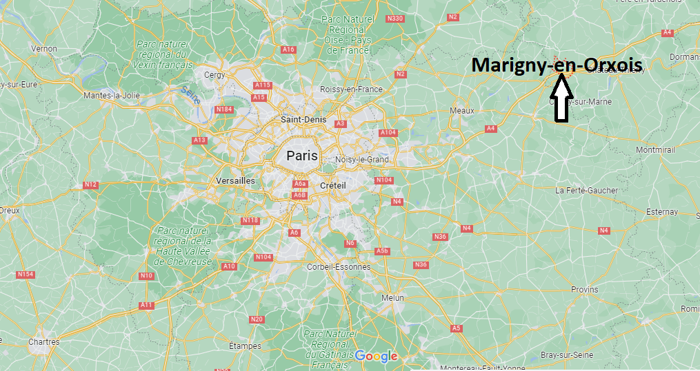 Où se trouve Marigny-en-Orxois