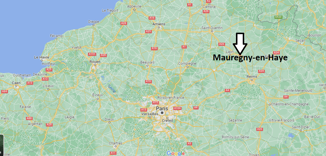 Où se trouve Mauregny-en-Haye
