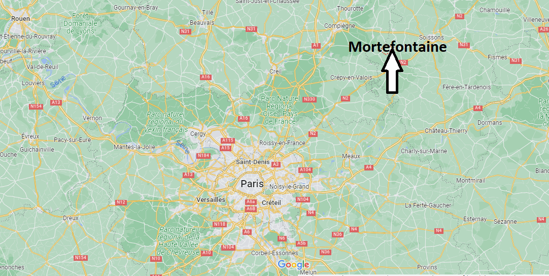 Où se trouve Mortefontaine