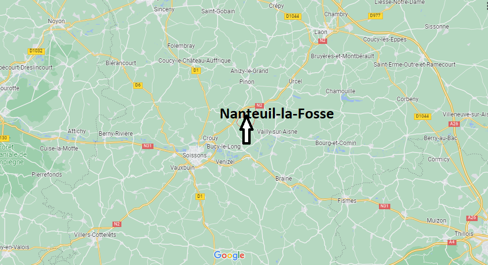 Où se situe Nanteuil-la-Fosse (02880)