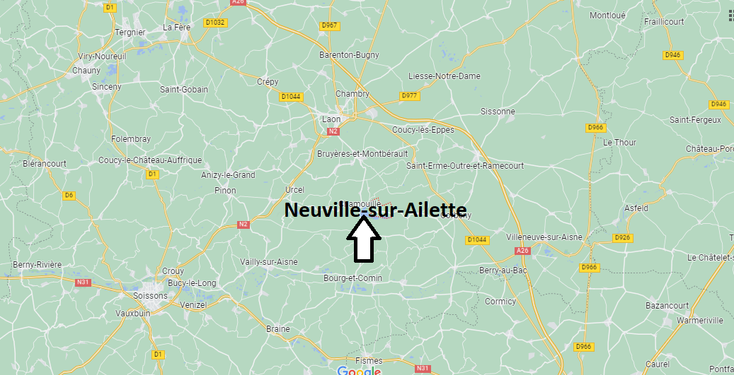 Où se situe Neuville-sur-Ailette (02860)