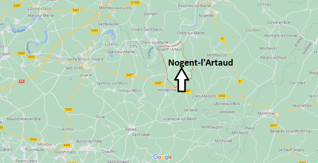 Où se situe Nogent-l'Artaud (02310)