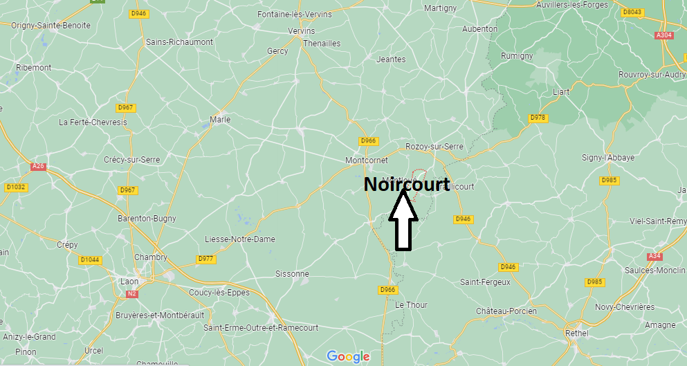Où se situe Noircourt (02340)