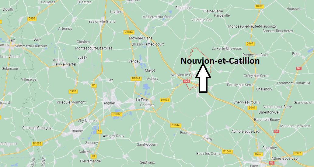 Où se situe Nouvion-et-Catillon (02270)