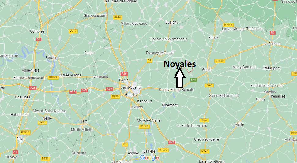 Où se situe Noyales (02120)