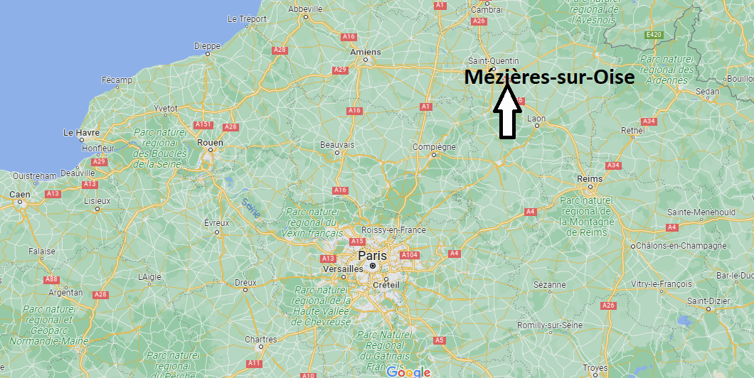 Où se trouve Mézières-sur-Oise