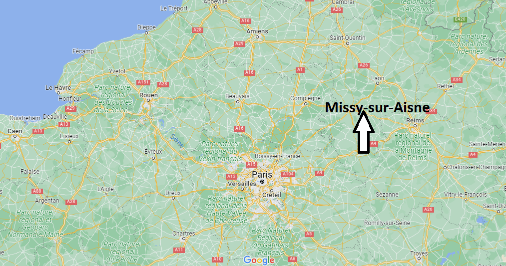 Où se trouve Missy-sur-Aisne