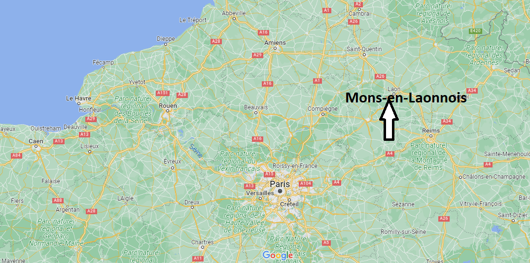 Où se trouve Mons-en-Laonnois