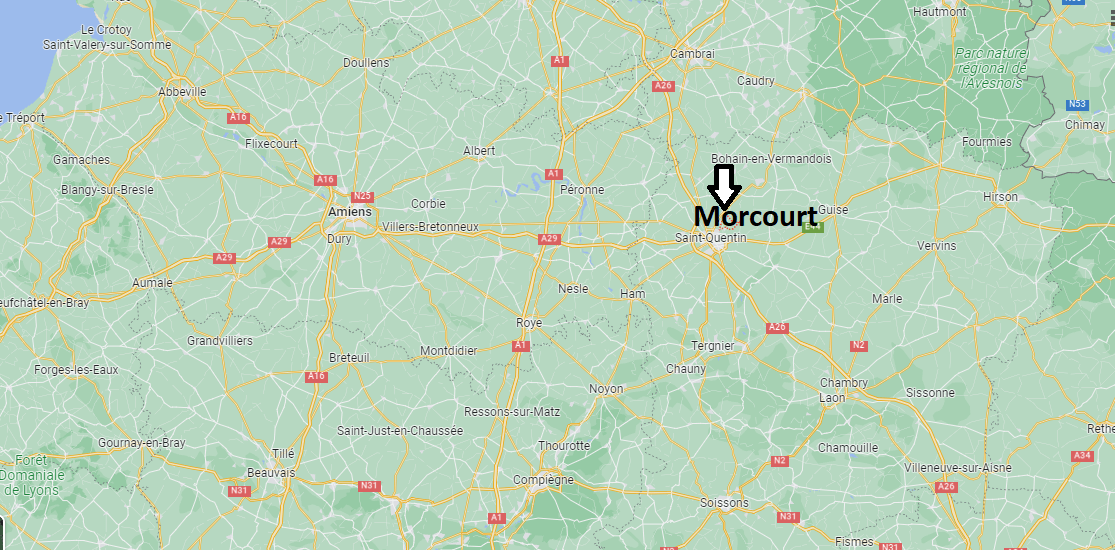 Où se trouve Morcourt