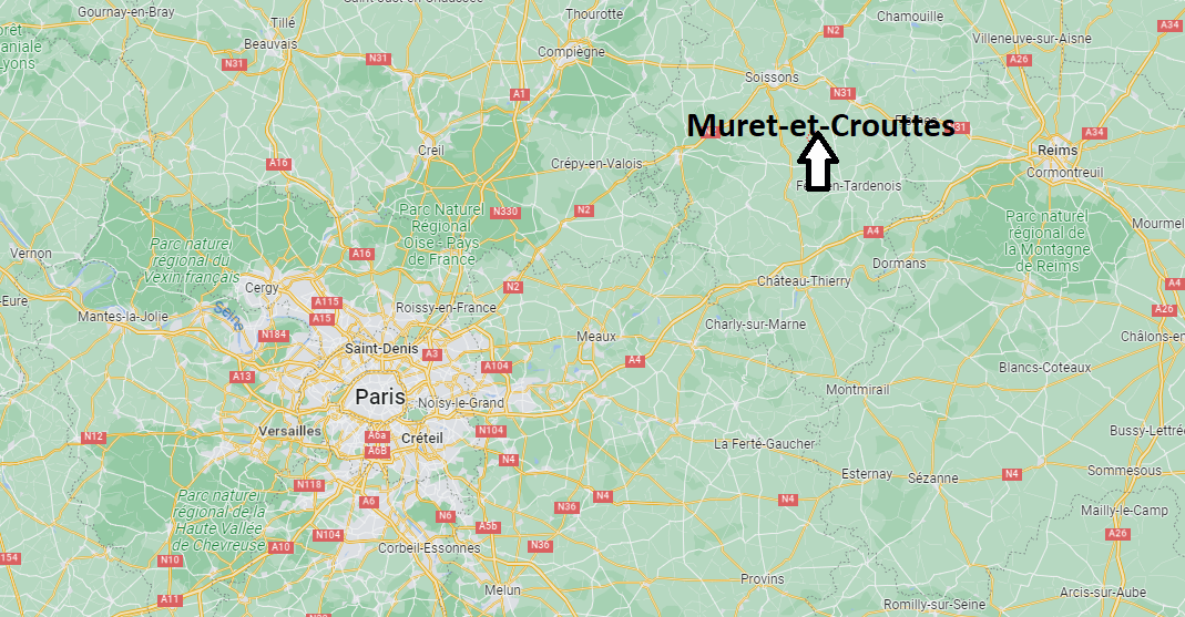 Où se trouve Muret-et-Crouttes