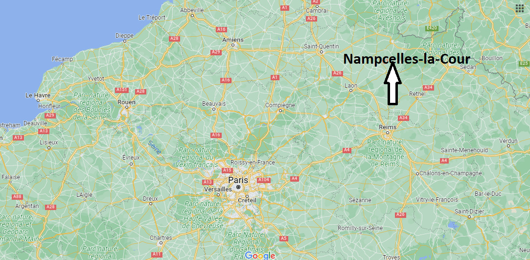 Où se trouve Nampcelles-la-Cour