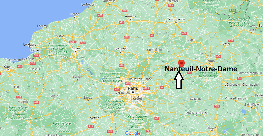 Où se trouve Nanteuil-Notre-Dame