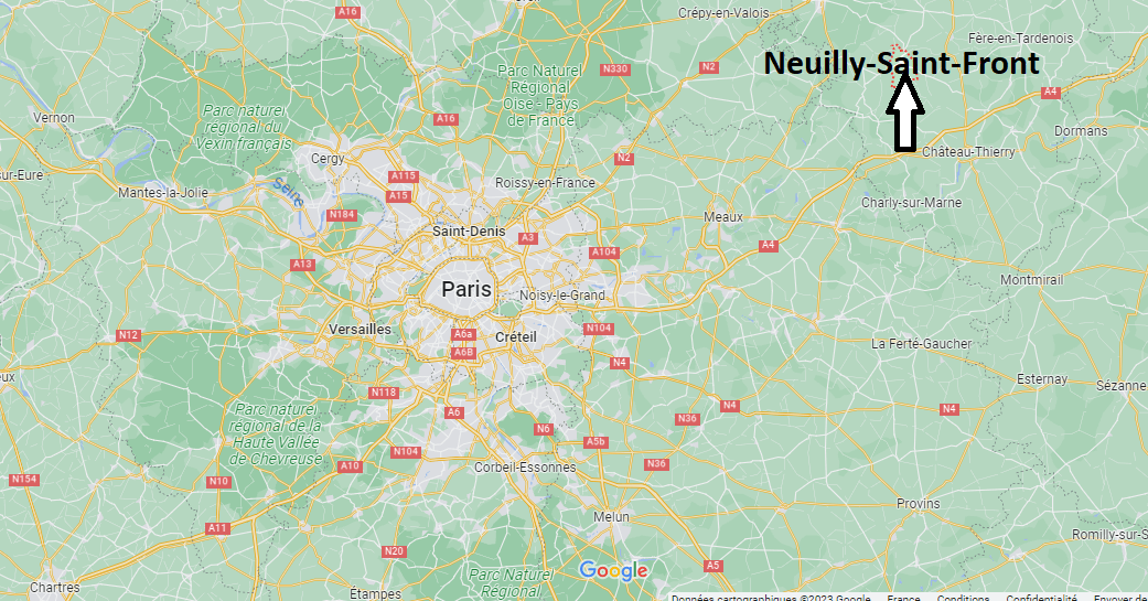 Où se trouve Neuilly-Saint-Front