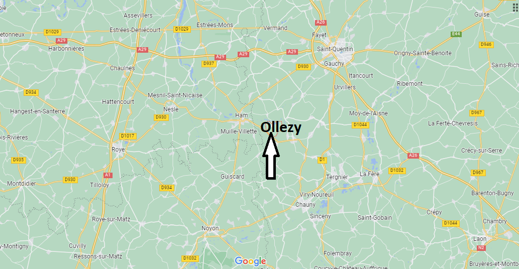 Où se situe Ollezy (02480)
