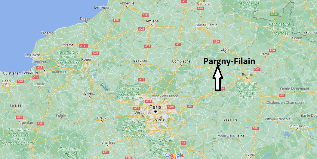 Où se trouve Pargny-Filain