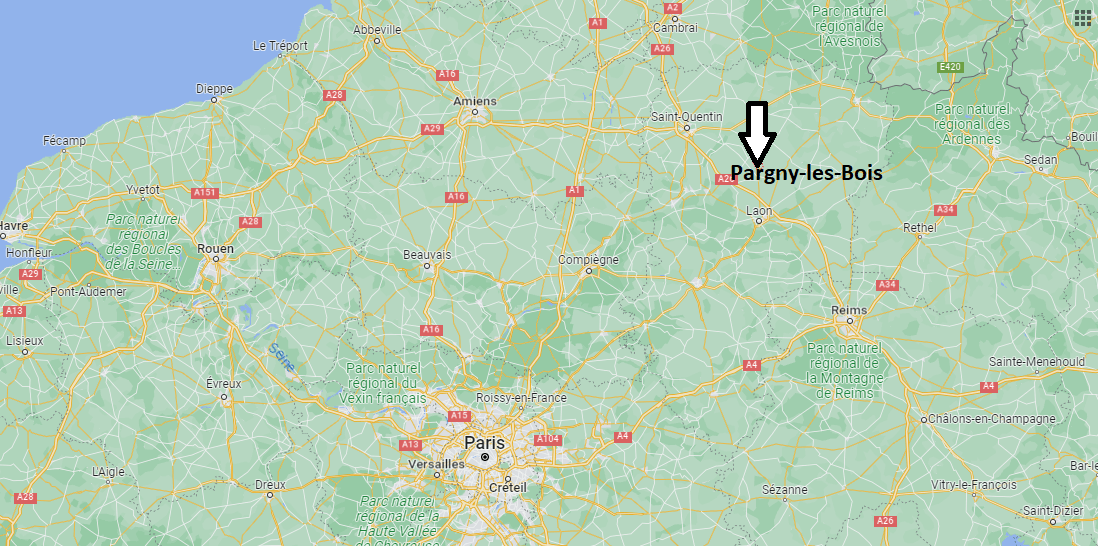 Où se trouve Pargny-les-Bois