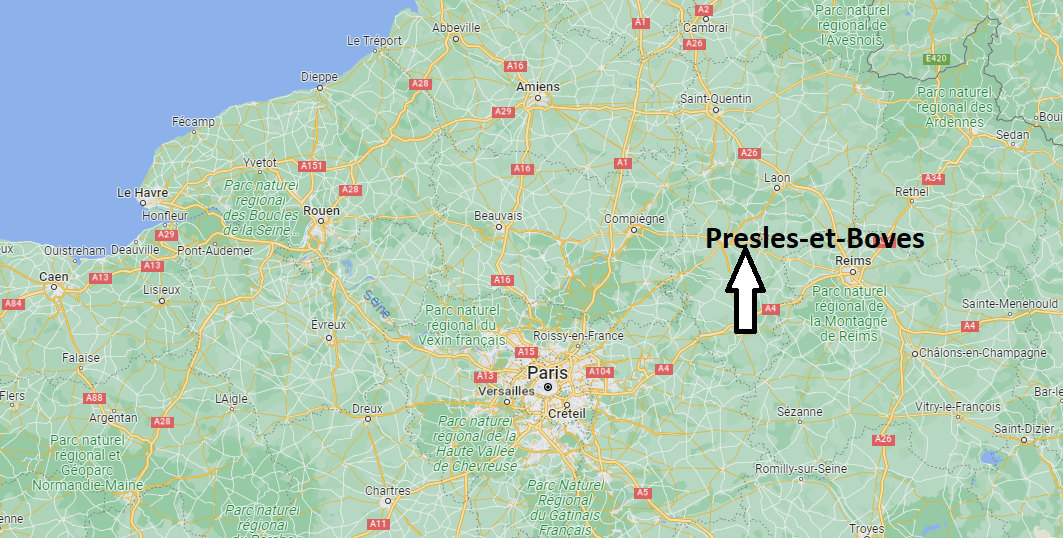 Où se trouve Presles-et-Boves