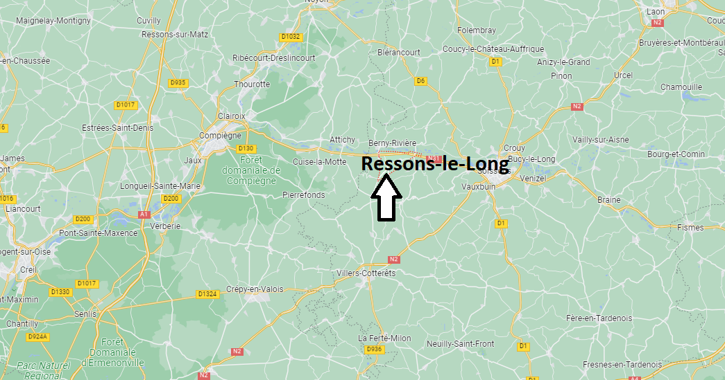 Où se situe Ressons-le-Long (02290)