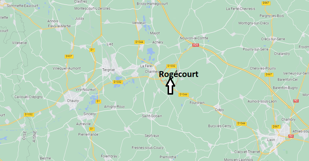 Où se situe Rogécourt (02800)