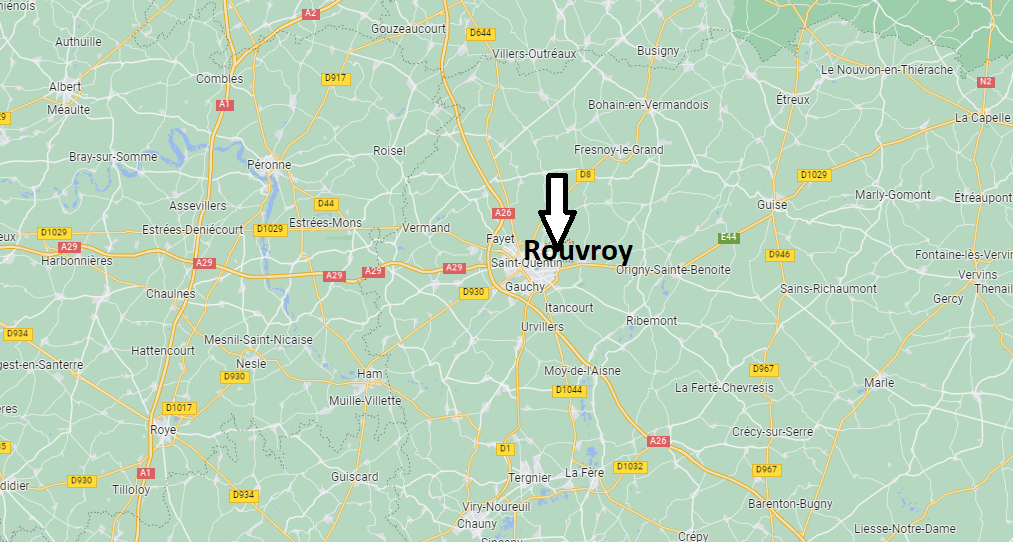 Où se situe Rouvroy (02100)