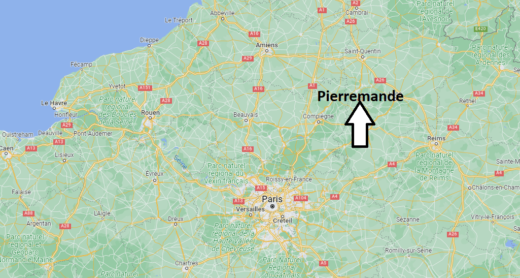 Où se trouve Pierremande