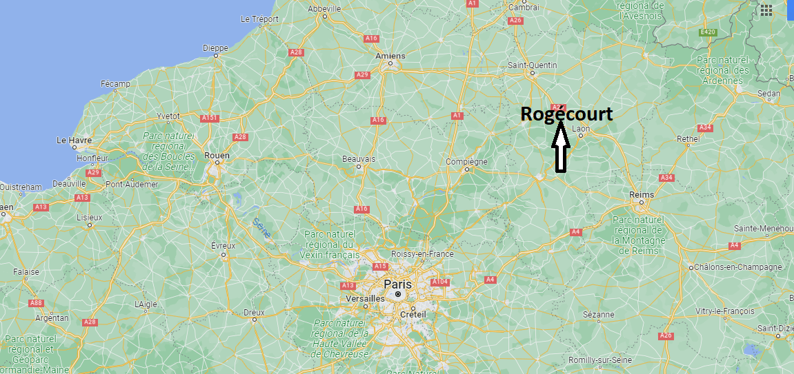 Où se trouve Rogécourt