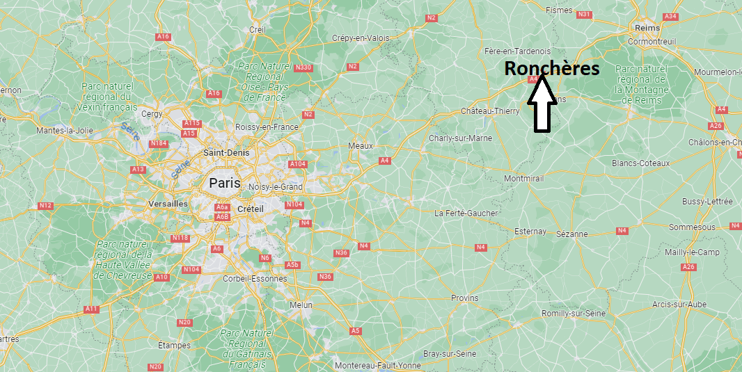 Où se trouve Ronchères