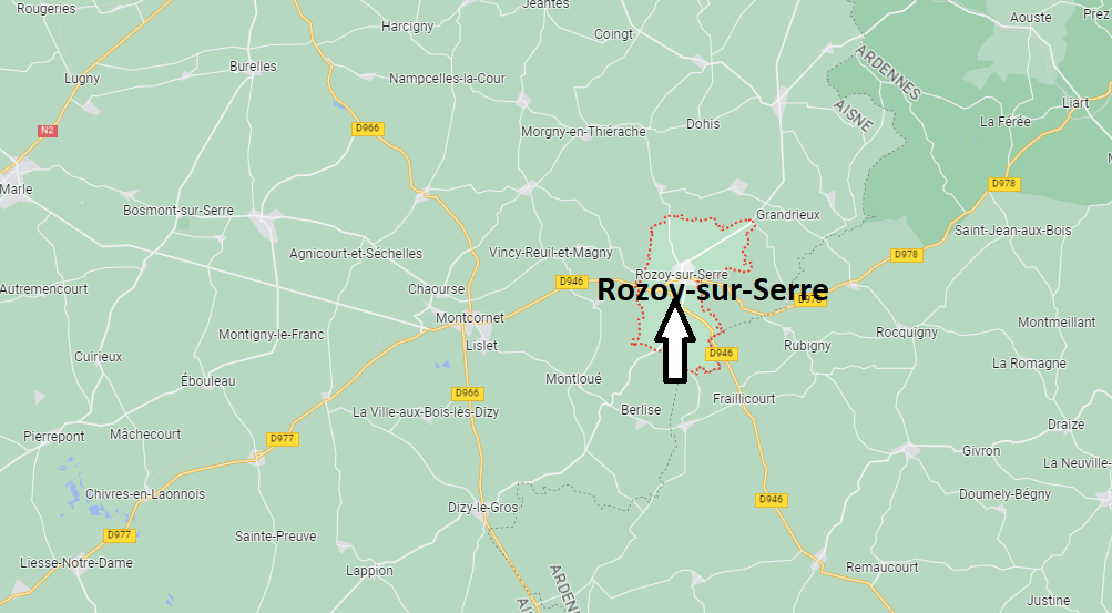Où se situe Rozoy-sur-Serre (02360)