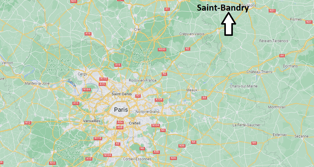 Où se trouve Saint-Bandry