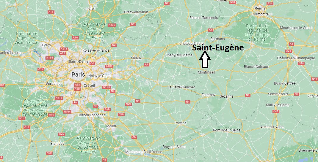Où se trouve Saint-Eugène