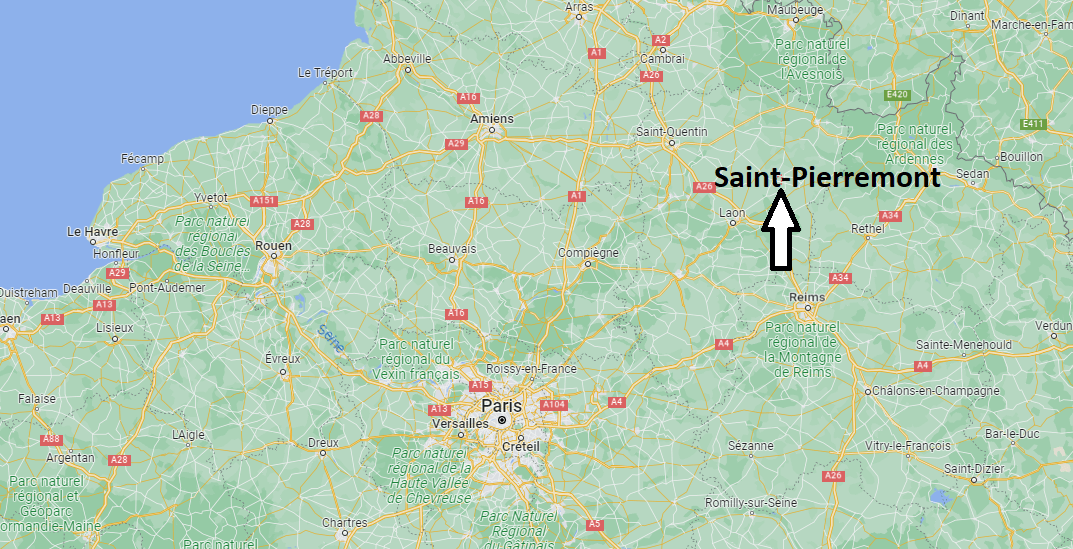 Où se trouve Saint-Pierremont