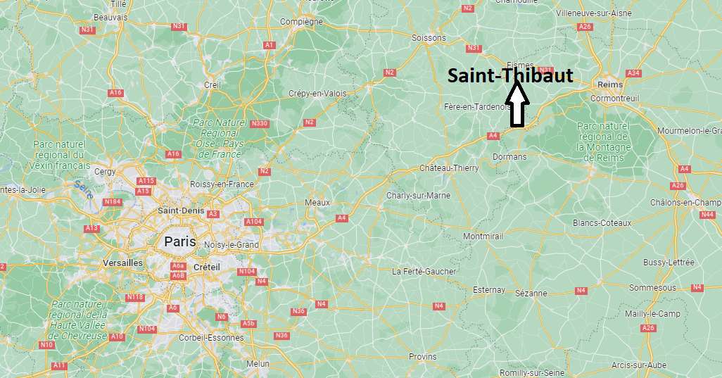 Où se trouve Saint-Thibaut
