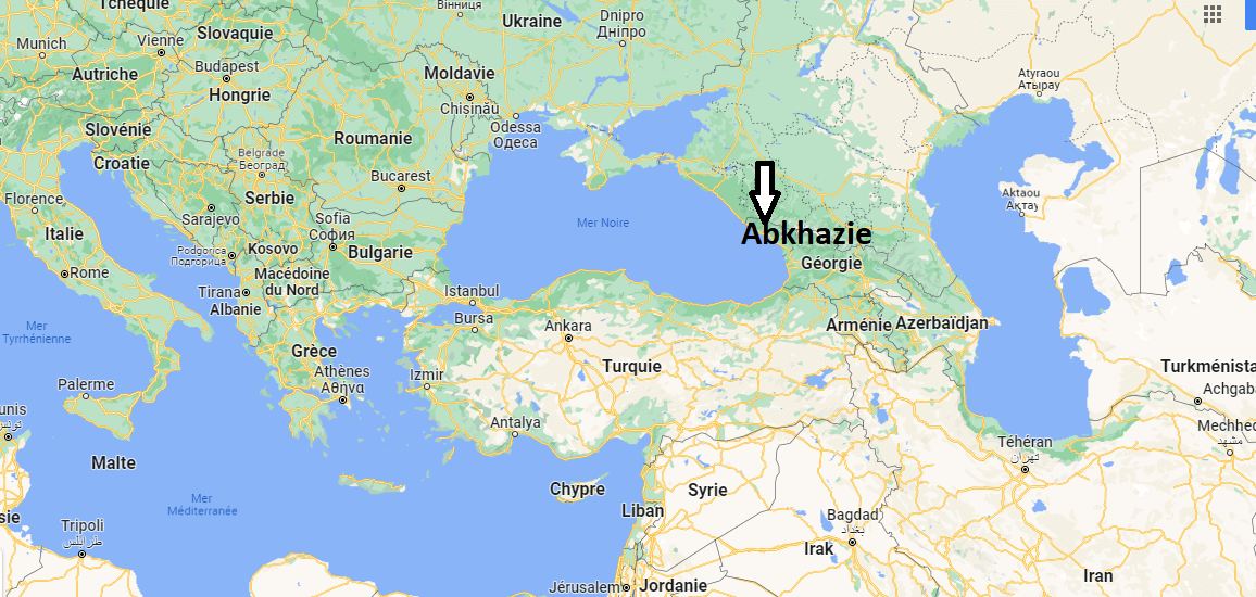 Sur quel continent se trouve l'Abkhazie
