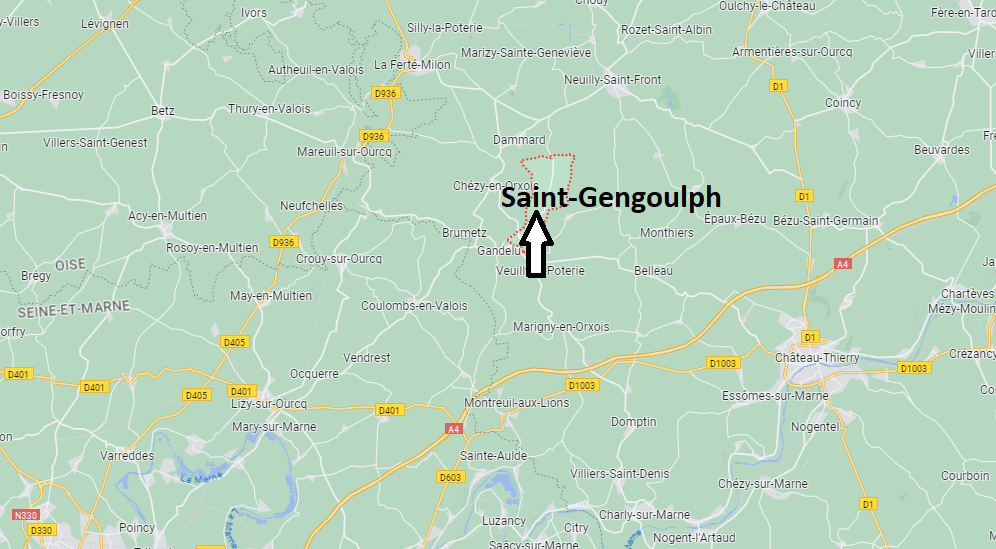 Où se situe Saint-Gengoulph (02810)