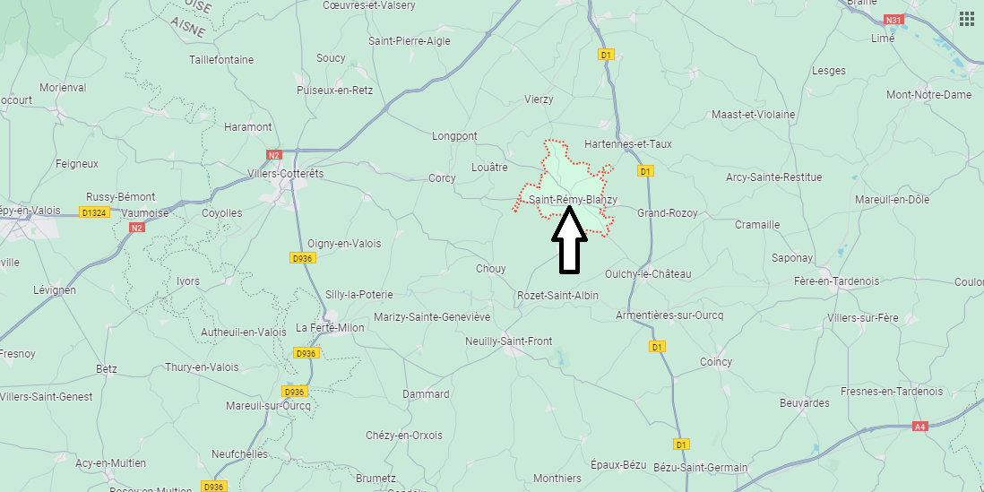Où se situe Saint-Rémy-Blanzy (02210)