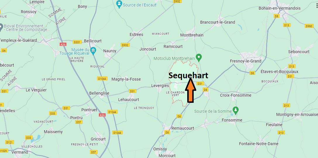 Où se situe Sequehart (02420)