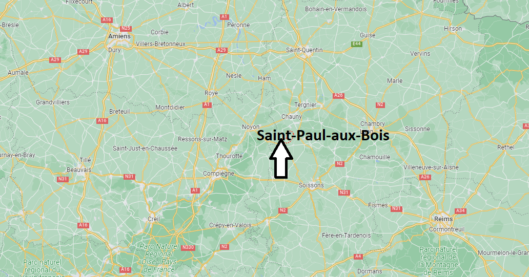 Où se trouve Saint-Paul-aux-Bois